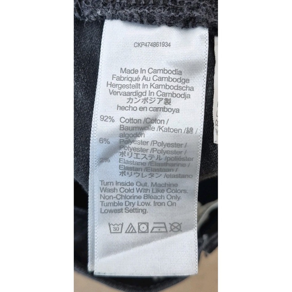 Madewell Flare Jeans Womens 27 High-Rise Stretch Black Denim - Picture 6 of 9
